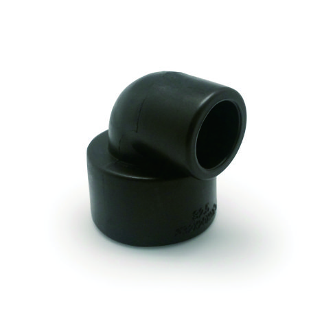 PE hot melting socket/ 90°reducing elbow