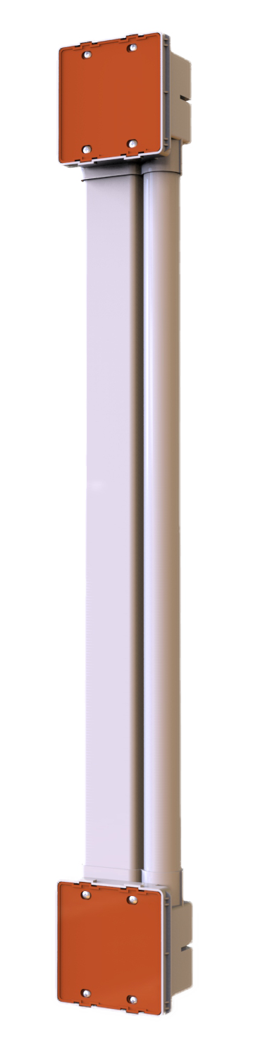 PVC 弱电屏蔽/家装影音信号屏蔽组合理线器