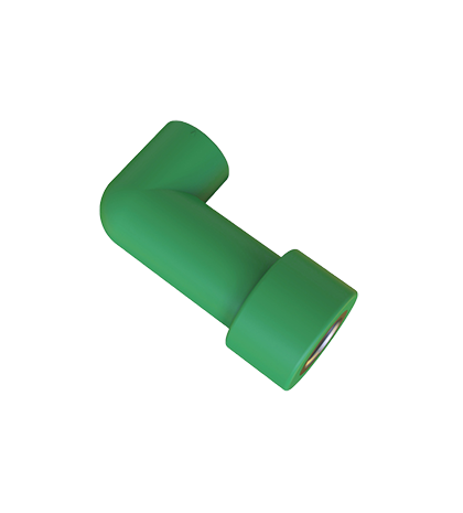 PP-R 家装/加长内螺纹 90°弯头（8cm）